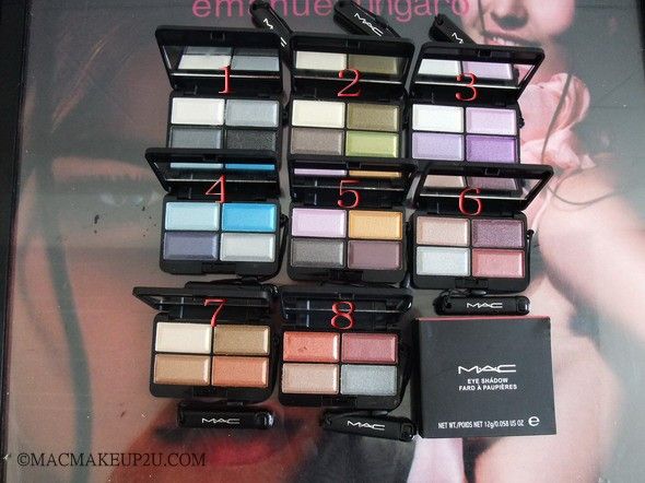 Paleta MAC 4 cores