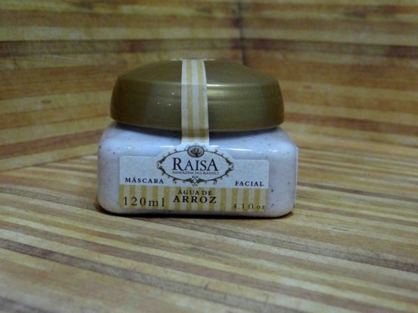 Mascara água  arroz